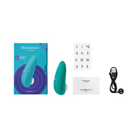 Womanizer Starlet 3 Rechargeable Silicone Compact Pleasure Air Clitoral Stimulator Turquoise