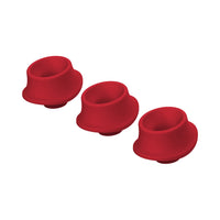 Womanizer 3-Pack Type A Replacement Stimulation Heads (For Premium, Classic, Liberty & Starlet 2) Bordeaux L