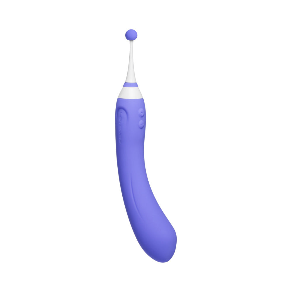 Lovense Hyphy Bluetooth Remote-Controlled Dual-End Vibrator Clitoral and G-Spot Stimulator