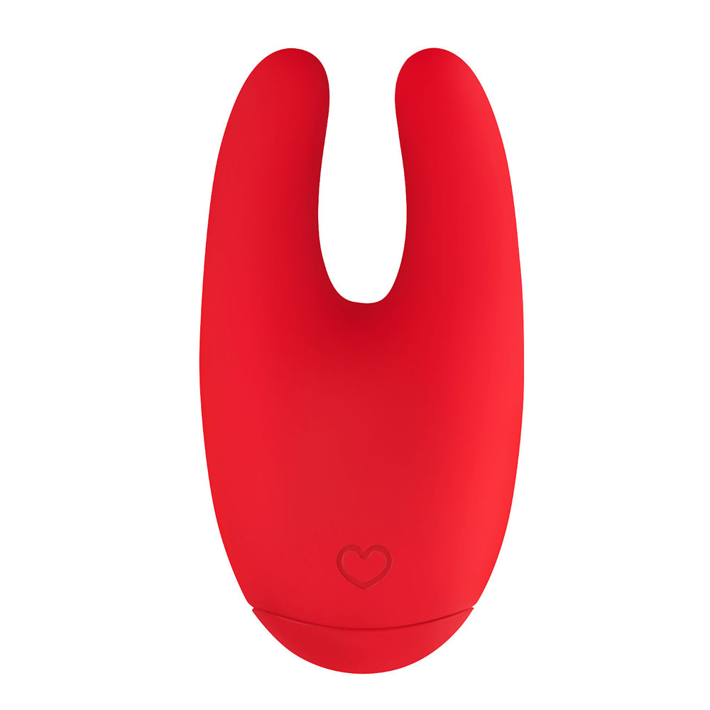 Luv Inc Bu89 Mini Bunny Rechargeable Silicone Vibrator Red