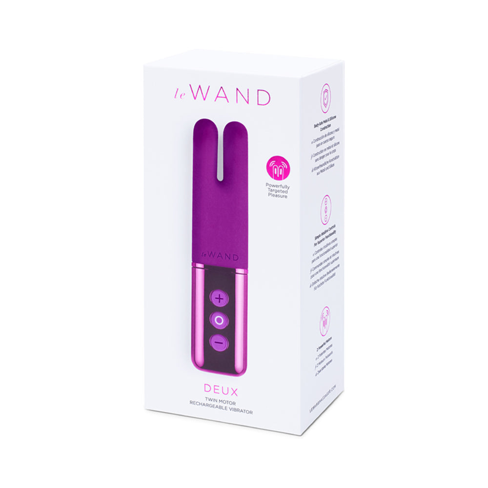 Le Wand Deux Mini Vibrator - Cherry