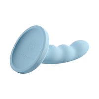 Sportsheets Merge Collection Jaspar 6 in. Silicone G-Spot Dildo with Suction Cup Aqua