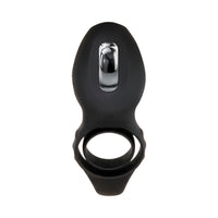 Zero Tolerance Mr. Flicker Remote-Controlled Flicking Tongue Vibrating Cockring Black