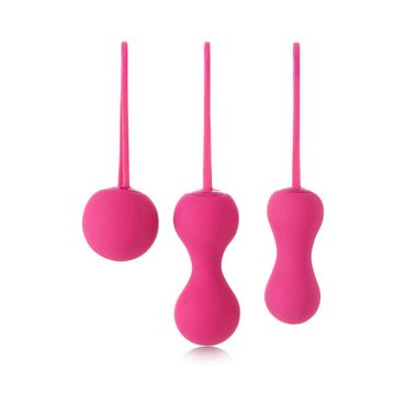 Je Joue Ami 3-Piece Silicone Kegel Set Fuchsia