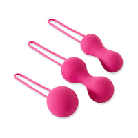 Je Joue Ami 3-Piece Silicone Kegel Set Fuchsia