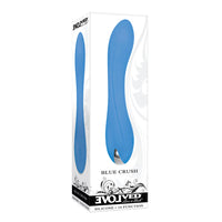 Evolved Blue Crush Rechargeable Silicone G-Spot Vibrator Blue