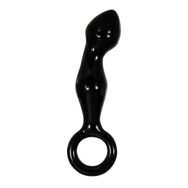 Adam & Eve Adam's Glass Prostate Massager Black