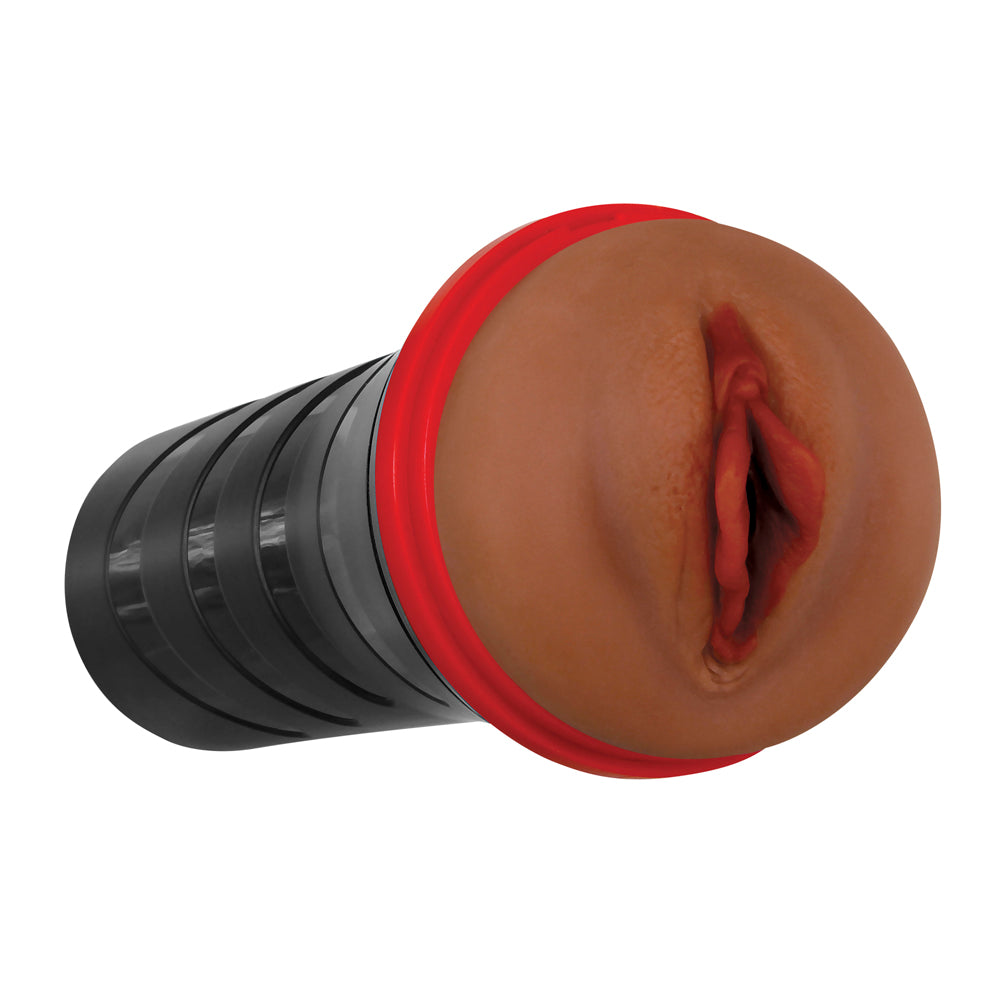 Zero Tolerance Pop On The Go Realistic Vagina Stroker Brown