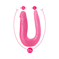 Blush B Yours Sweet Double Dildo 12.5 in. Pink