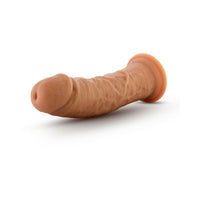 Blush Dr. Skin Glide Realistic 8 in. Self-Lubricating Dildo with Suction Cup Tan