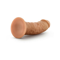 Blush Dr. Skin Glide Realistic 8 in. Self-Lubricating Dildo with Suction Cup Tan