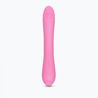 Love to Love Bunny & Clyde Rechargeable Tapping Rabbit Silicone Vibrator Pink Passion