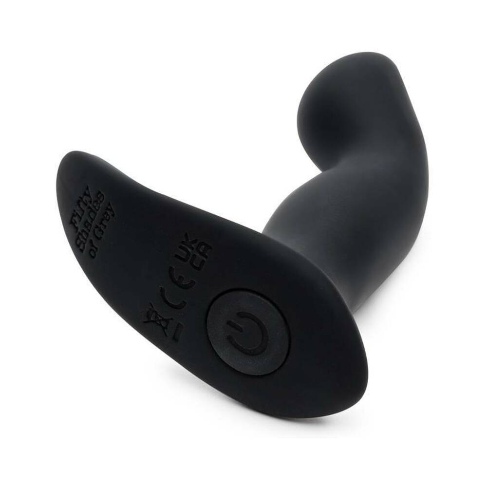 Fifty Shades of Grey Sensation Rechargeable Silicone Vibrating Prostate Massager Black