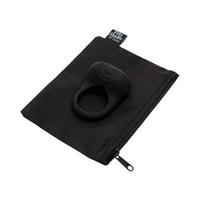 Fifty Shades of Grey Sensation Rechargeable Silicone Vibrating Love Ring Black