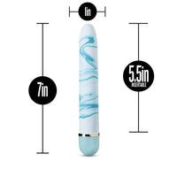 Blush The Collection Blueberry Haze Slimline Vibrator Blue