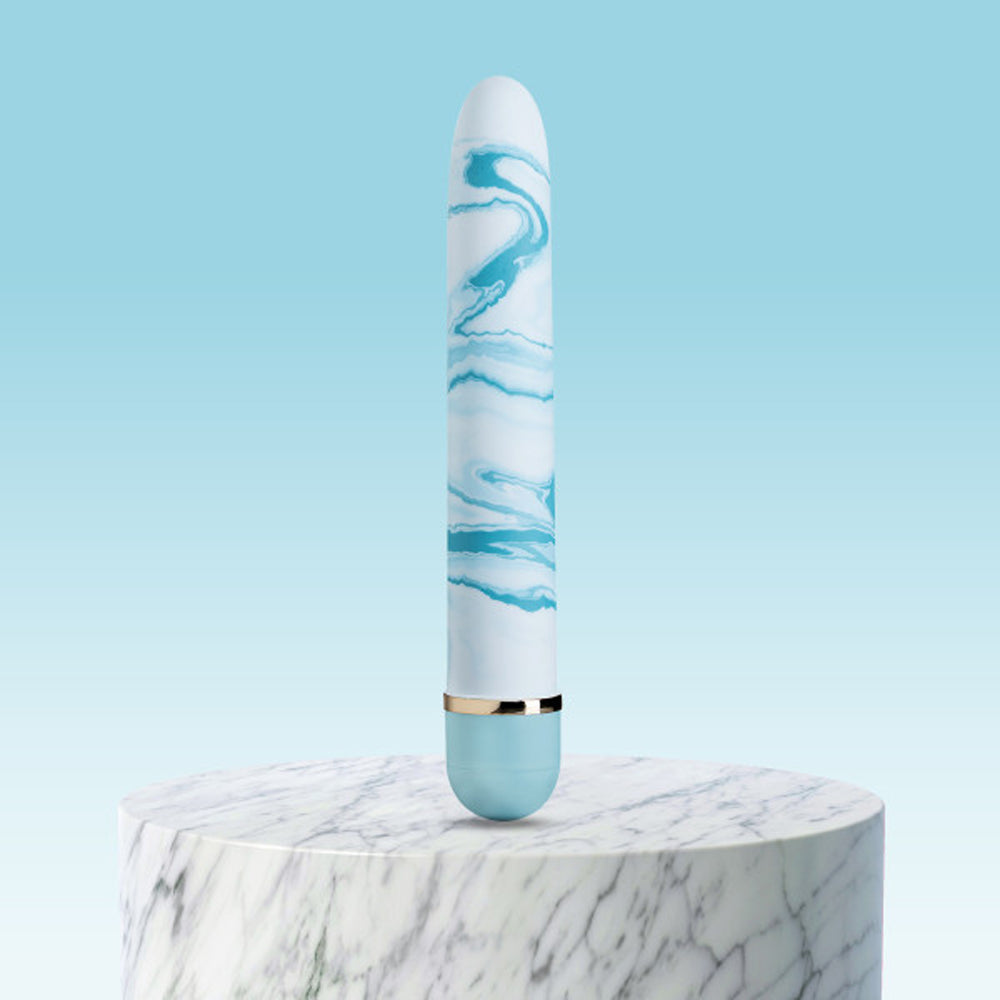 Blush The Collection Blueberry Haze Slimline Vibrator Blue