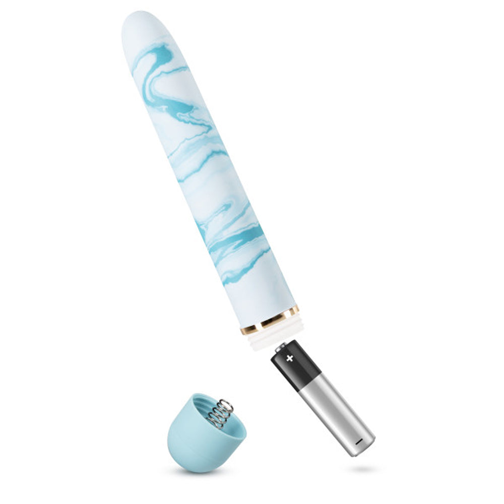 Blush The Collection Blueberry Haze Slimline Vibrator Blue