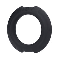 OptiMALE FlexiSteel Silicone, Metal Core Cock Ring 43 mm Black