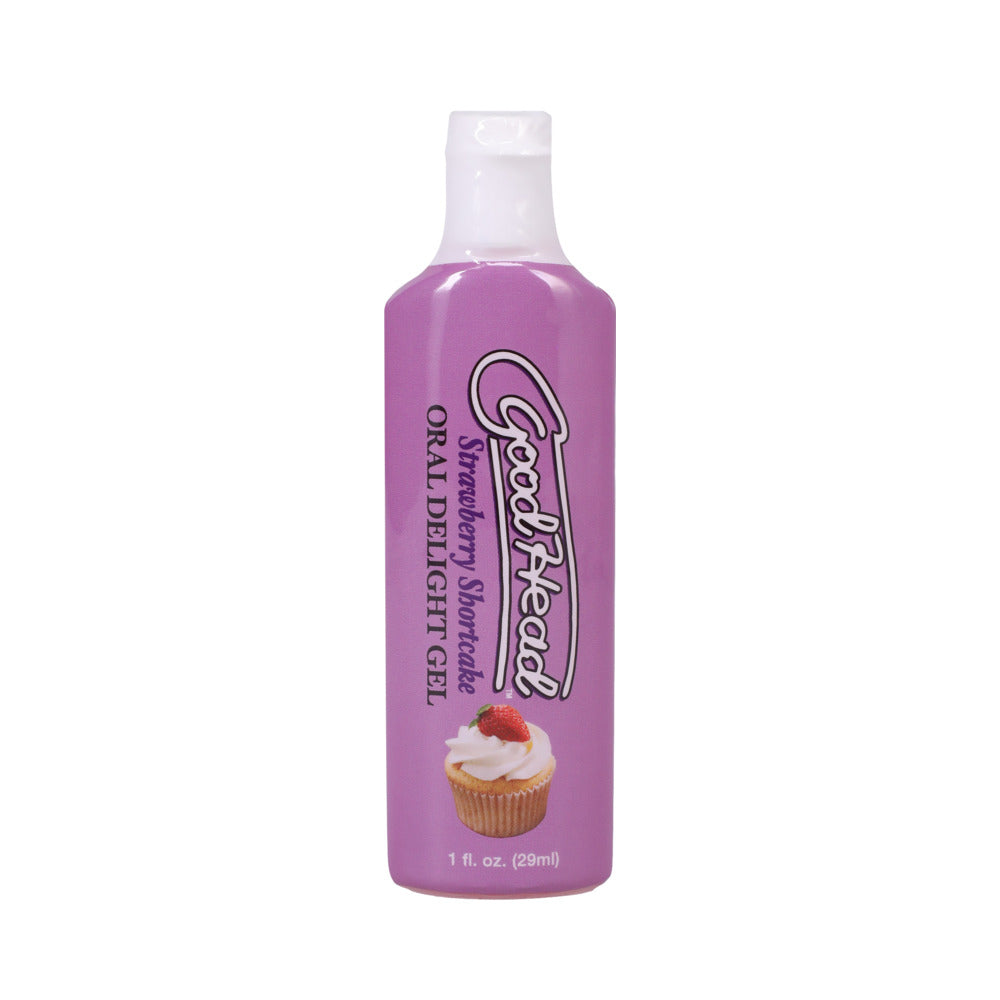 GoodHead Oral Delight Gel Cupcake 5 Pack 1 oz. Vanilla Cupcake, Devil's Food Cupcake, Strawberry Shortcake, Limoncello Cupcake, Red Velvet Cupcake