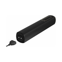 Pipedream Anal Fantasy Elite Collection Rechargeable Silicone Auto-Throb Inflatable Vibrating Plug Black