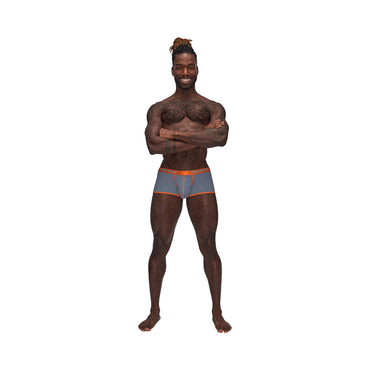 Male Power Casanova Uplift Short Gray L