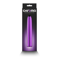Chroma Rechargeable Vibe 7 in. Purple