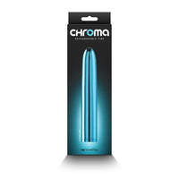 Chroma Rechargeable Vibe 7 in. Teal
