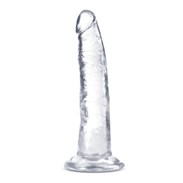 Blush B Yours Plus Lust n' Thrust 7 in. Dildo with Suction Cup Clear