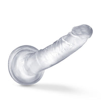 Blush B Yours Plus Lust n' Thrust 7 in. Dildo with Suction Cup Clear