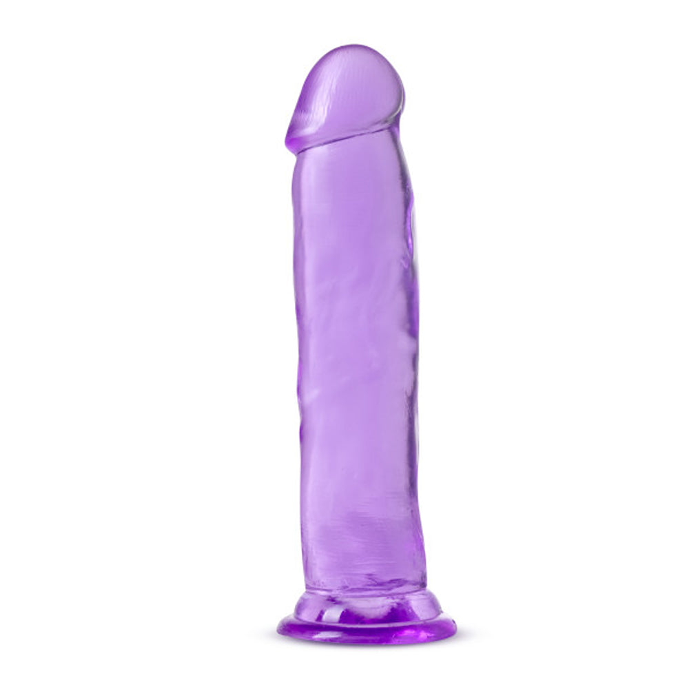 Blush B Yours Plus Thrill n' Drill 9 in. Dildo with Suction Cup Purple