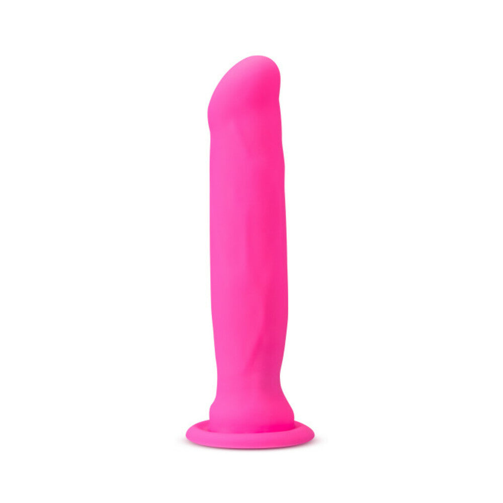 Blush Impressions Havana Rechargeable Remote-Controlled Silicone 8 in. Thumping Dildo with Suction Cup Pink