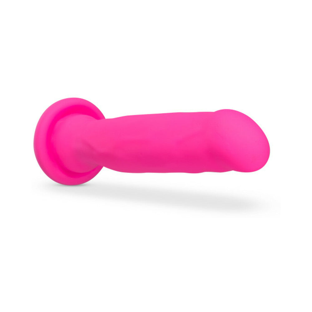 Blush Impressions Havana Rechargeable Remote-Controlled Silicone 8 in. Thumping Dildo with Suction Cup Pink