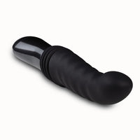 Blush Temptasia Lazarus Rechargeable 10 in. Silicone Thrusting Dildo Black