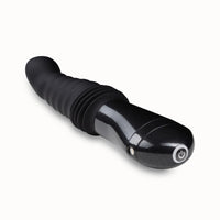 Blush Temptasia Lazarus Rechargeable 10 in. Silicone Thrusting Dildo Black