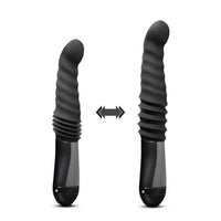 Blush Temptasia Lazarus Rechargeable 10 in. Silicone Thrusting Dildo Black