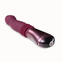 Blush Temptasia Trixie Rechargeable 10 in. Silicone Thrusting Dildo Wine