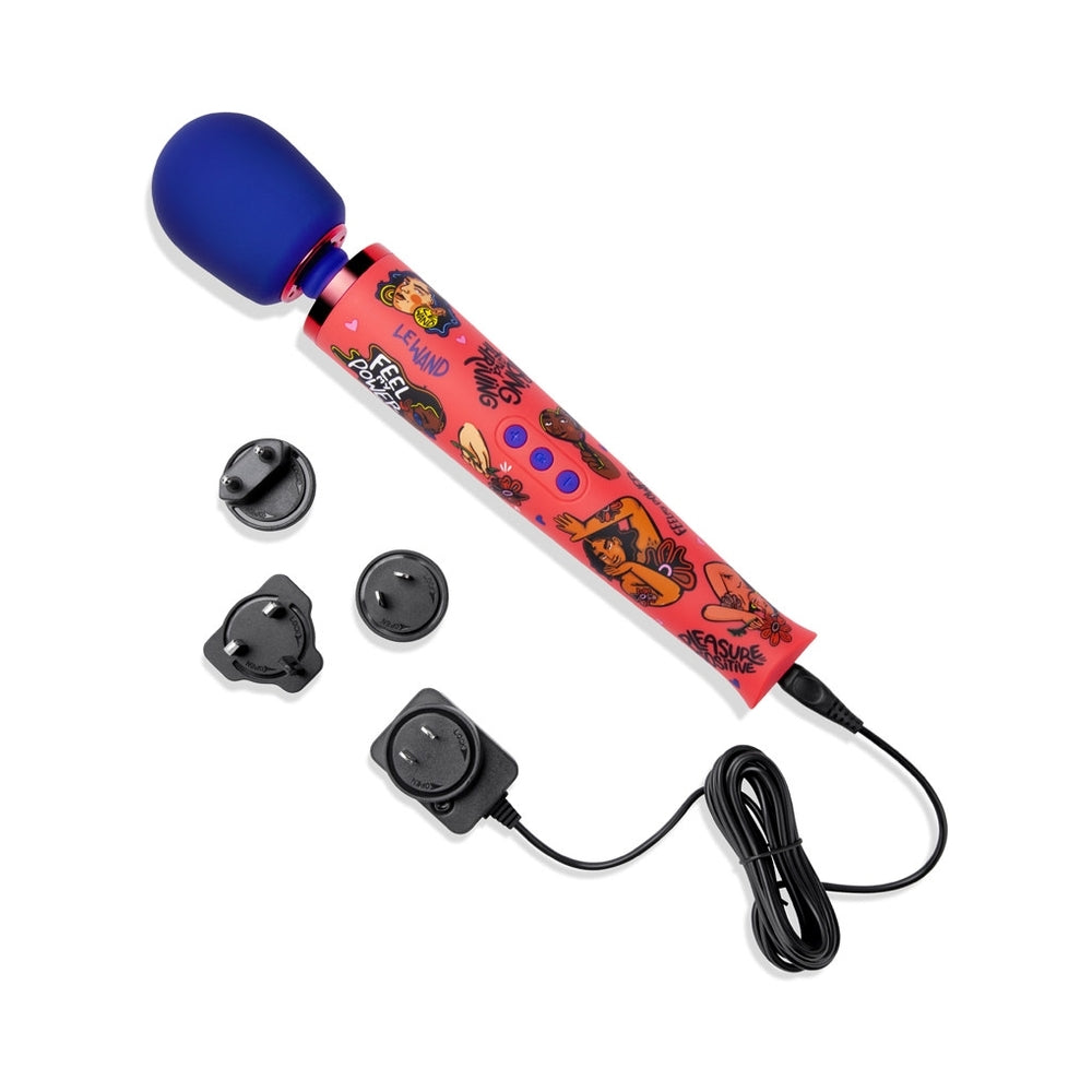 Le Wand Feel My Power Kelly Malka 8-Piece Collection Special Edition Rechargeable Vibrating Massager