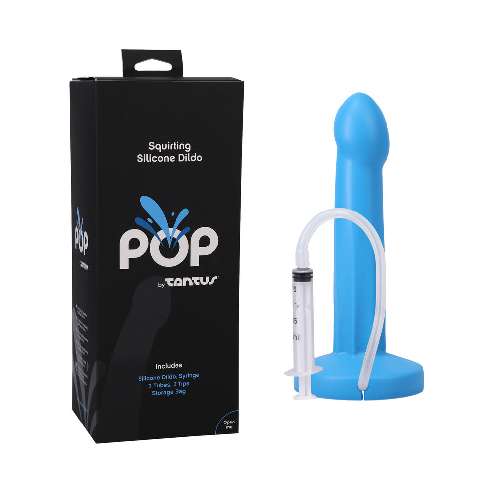 Tantus POP Squirting Dildo Blue
