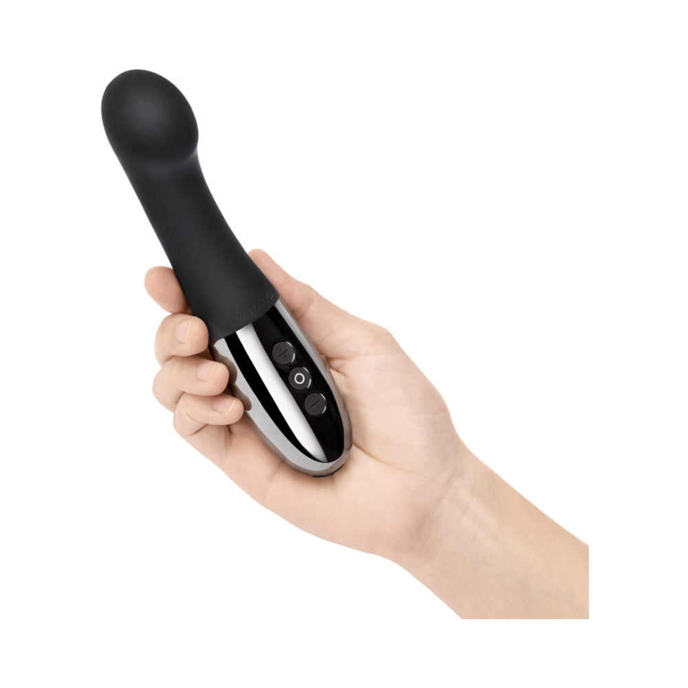 Le Wand Gee Rechargeable Silicone G-Spot Targeting Vibrator Black