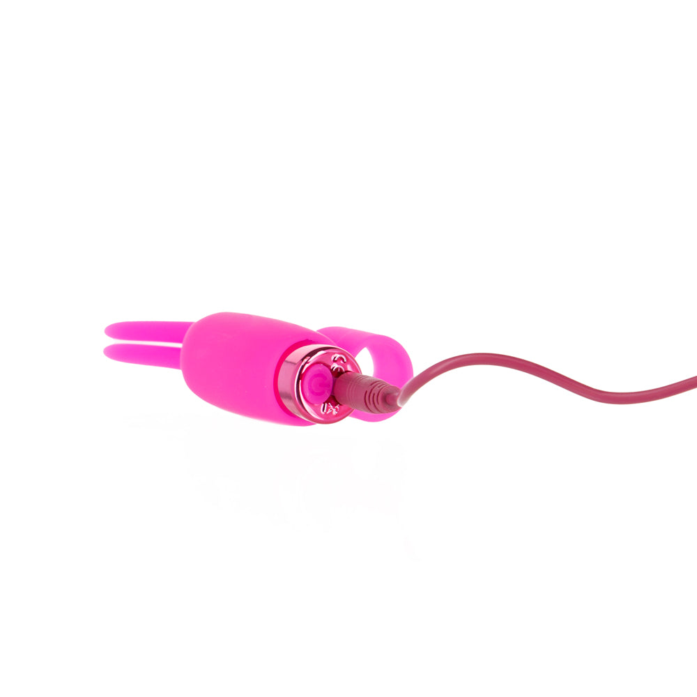 Powerbullet Teasing Tongue With Mini Rechargeable Bullet 2.5 in. Pink