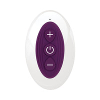 Gender X Velvet Hammer Rechargeable Remote-Controlled Thumping Thrusting Dual Stimulator Purple