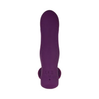 Gender X Velvet Hammer Rechargeable Remote-Controlled Thumping Thrusting Dual Stimulator Purple