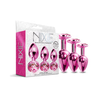 Nixie Metal Butt Plug Trainer Set