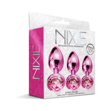 Nixie Metal Butt Plug Trainer Set