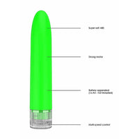 Luminous Eleni 10-Speed Slimline Vibrator Green