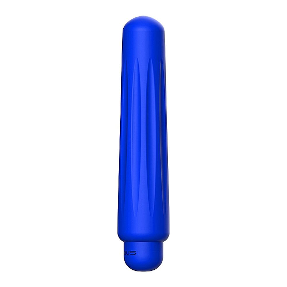 Luminous Delia 10-Speed Bullet Vibrator With Silicone Sleeve Royal Blue