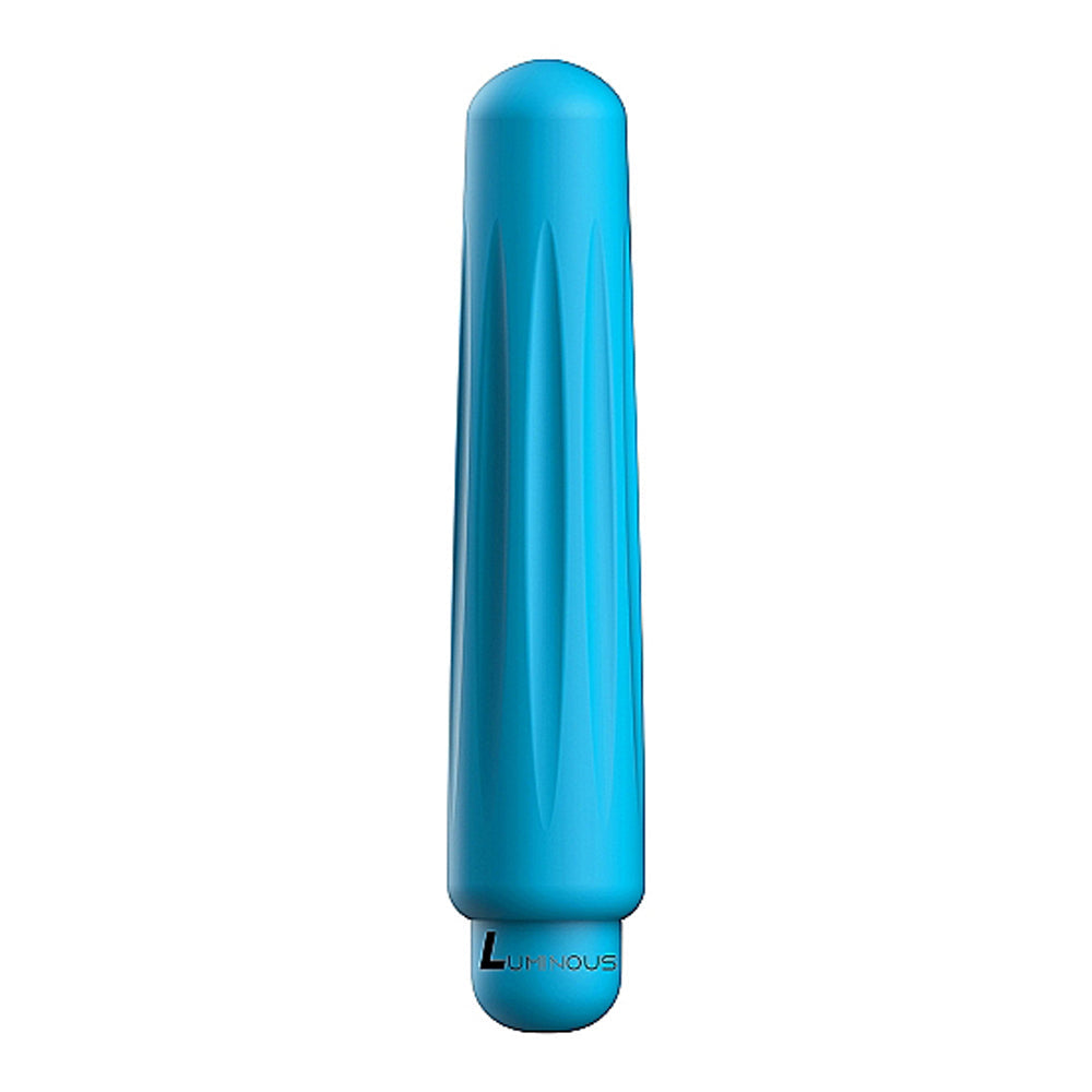 Luminous Delia 10-Speed Bullet Vibrator With Silicone Sleeve Turquoise