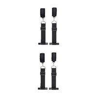 Ouch! Black & White Door Restraint Kit Black