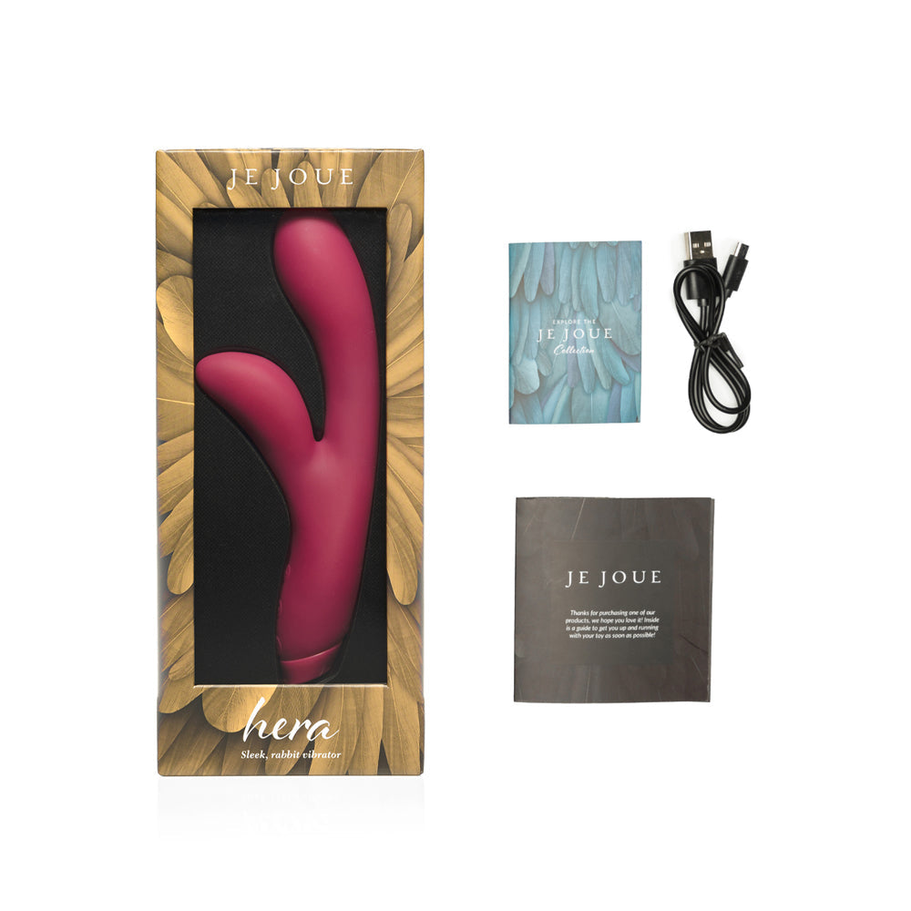 Je Joue Hera Rechargeable Silicone Rabbit Vibrator Fuchsia