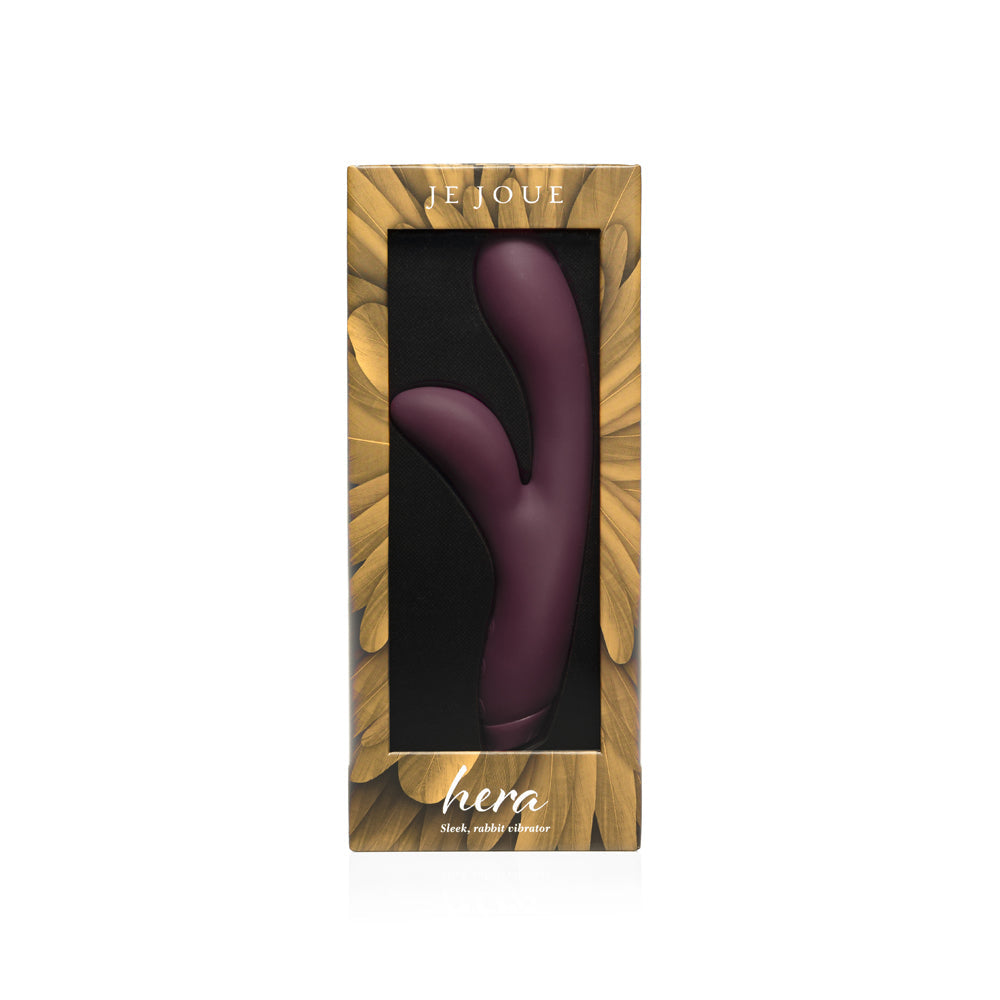 Je Joue Hera Rechargeable Silicone Rabbit Vibrator Purple